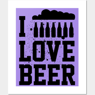 I Love Beer Posters and Art